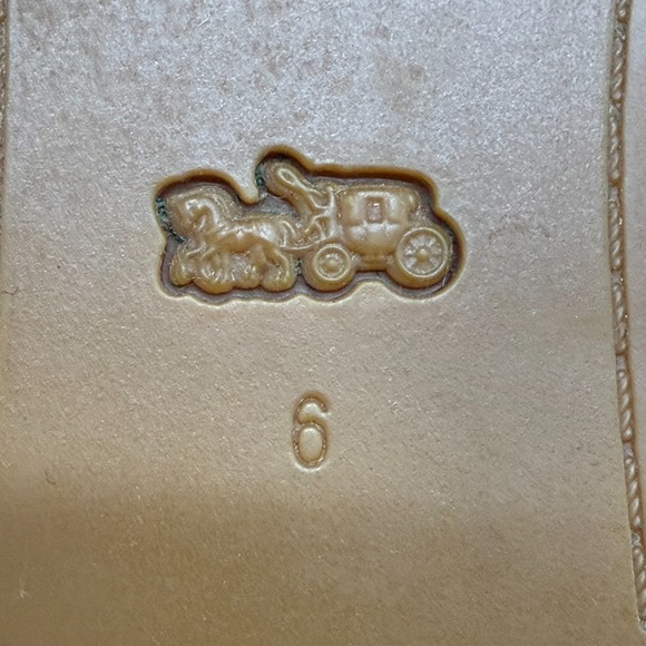 Coach Codi Espadrilles Flats Womens 6 Denim Blue - Picture 11 of 11